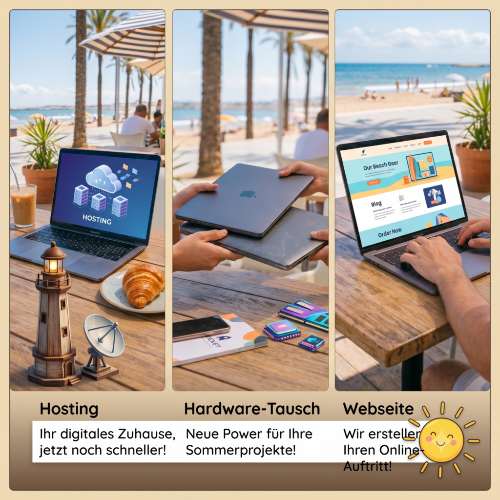 Ihr IT-Sommerfahrplan: Hosting, Hardware & Webseite – Alles bereit für den Neustart? ihr systemadministrtator sommer2